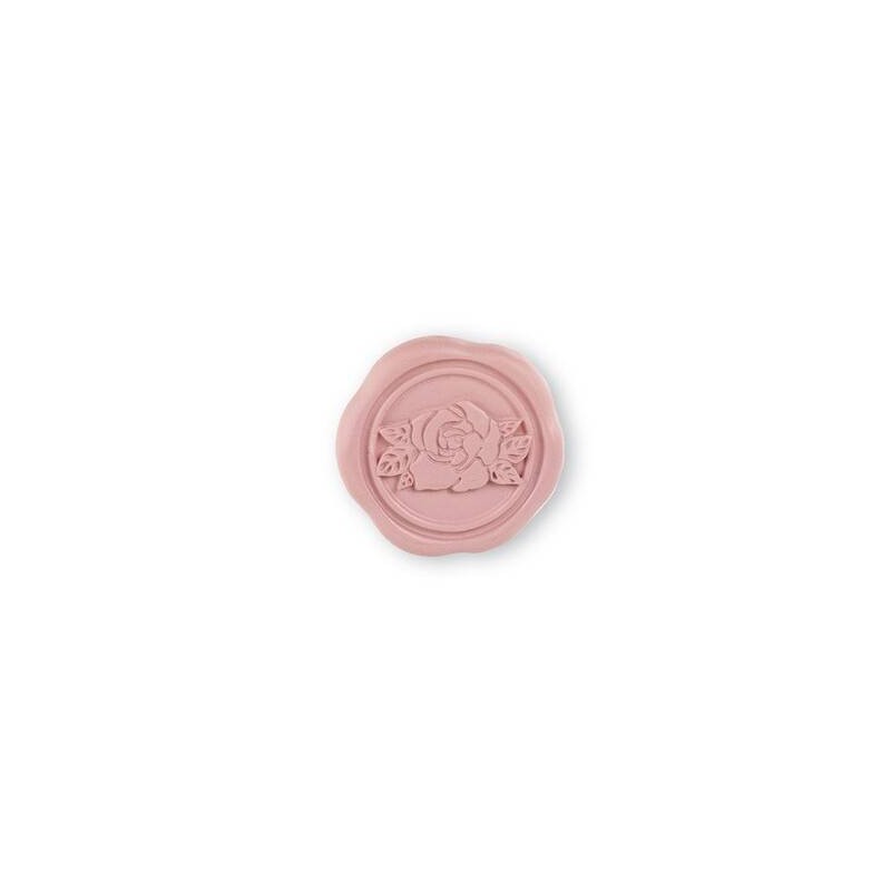 CERALACCA CIPRIA CON ROSA ADESIVA Ø3,5cm 12pz