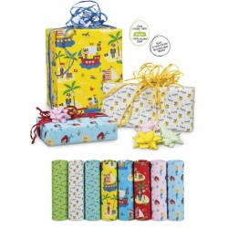CARTA REGALO ECOCARTA 70x100 100fg SCATOLA ASSORT. BIMBI EC400B02