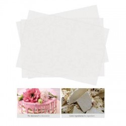 FOGLI OSTIA FORMATO A4 SOTTILE 100pz