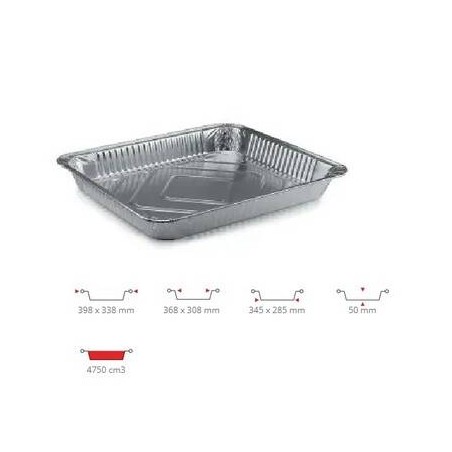 TEGLIA ALLUMINIO R98G 12prz 30pz CONTITAL