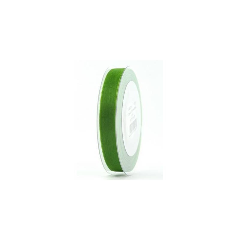 NASTRO ORGANZA mm15x50mt VERDE BANDIERA