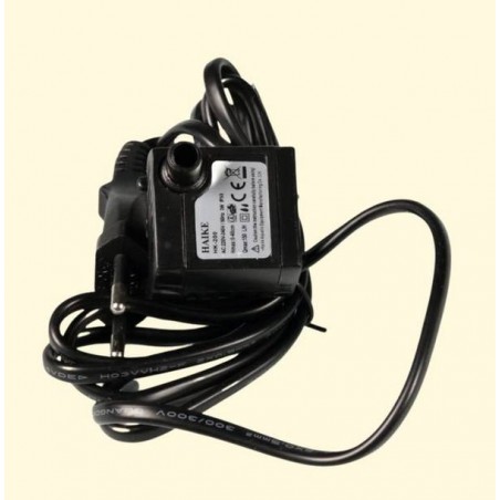 POMPA PER RICICLO ACQUA 3Watt h40 CM LT/H 150+TUBO