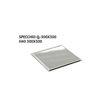 SPECCHIO QUADRATO VETRO 30x30cm H.4mm