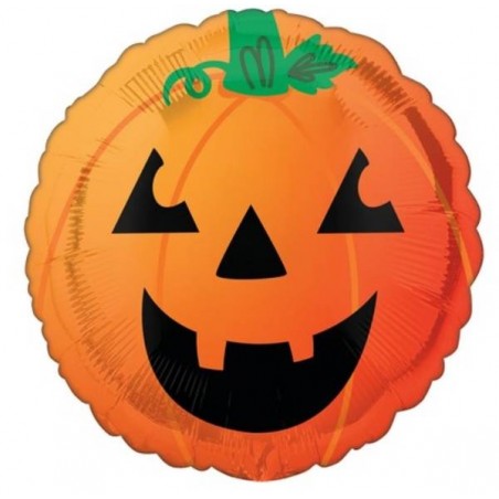 PALLONE MYLAR 17 42cm ZUCCA SPOOKY PUMPKIN