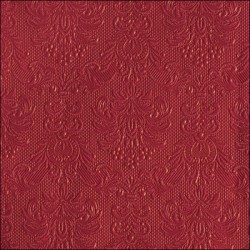 TOVAGLIOLI 33x33cm ELEGANCE DARK RED 20pz
