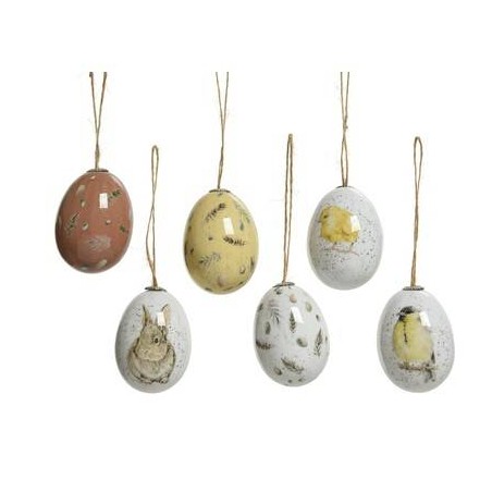 UOVA DA APPENDERE CON DISEGNI PASQUALI 6pz ASS.TI