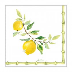 TOVAGLIOLI 33x33cm LEMON TREE 16pz