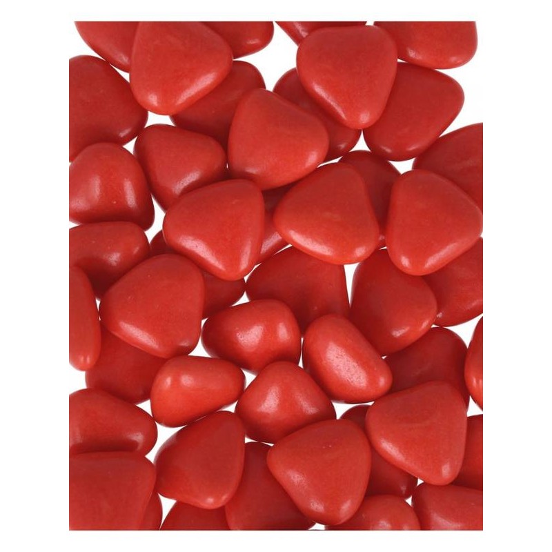 CUORICINI DI CIOCCOLATO CONFETTATI 50gr ROSSI