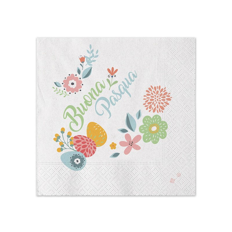 TOVAGLIOLI 33x33 PASQUA 20pz