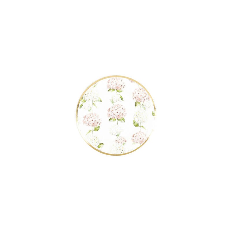 PIATTI PIANI 21cm GIARDINO DELLE ORTENSIE 8pz