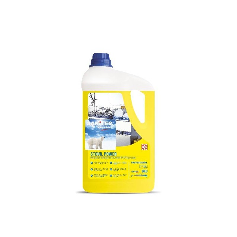DETERGENTE LAVASTOVIGLIE STOVIL POWER 6KG SANITEC