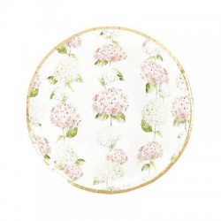 PIATTI FONDI 24cm GIARDINO DELLE ORTENSIE 8pz