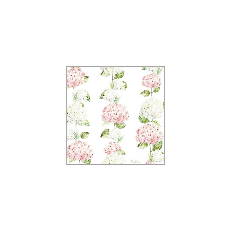 TOVAGLIOLI 33x33 GIARDINO DELLE ORTENSIE 16pz