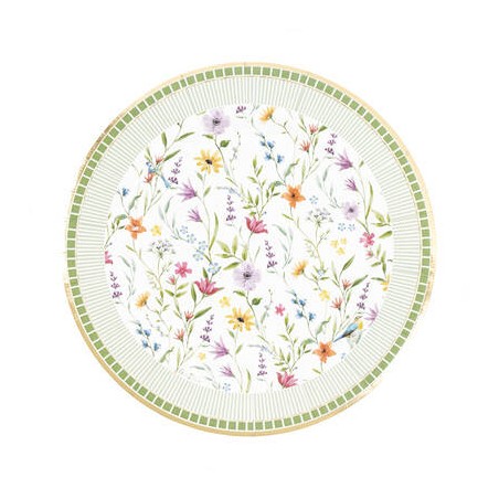 PIATTI PIANI 27cm LE JARDIN 8pz