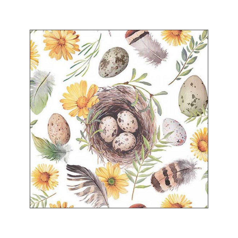 TOVAGLIOLI 33x33 BIRDS NEST 20pz