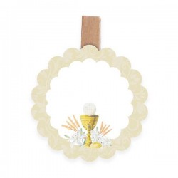 TAG MOLLETTA COMUNIONE Ø5cm 6pz