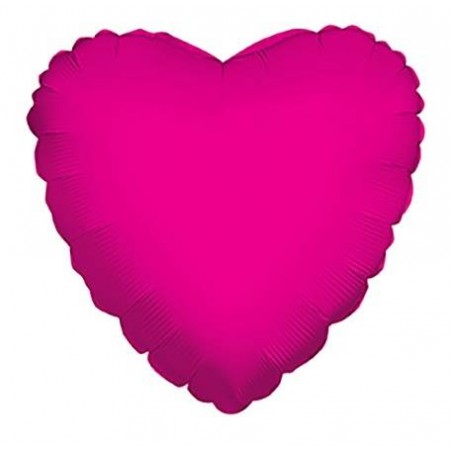PALLONE MYLAR CUORE FUCSIA 18 43cm 1pz RC