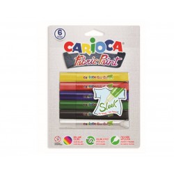 FABRIC PAINTS TESSUTI CARIOCA SLEECK 6pz
