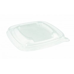 COPERCHIO PET INSALATIERA QUADRATA 375ml 13,6x13,6  50pz