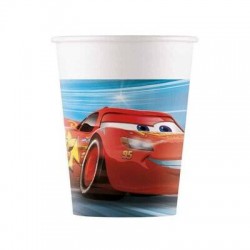 BICCHIERI CARTA 200ml CARS 8pz
