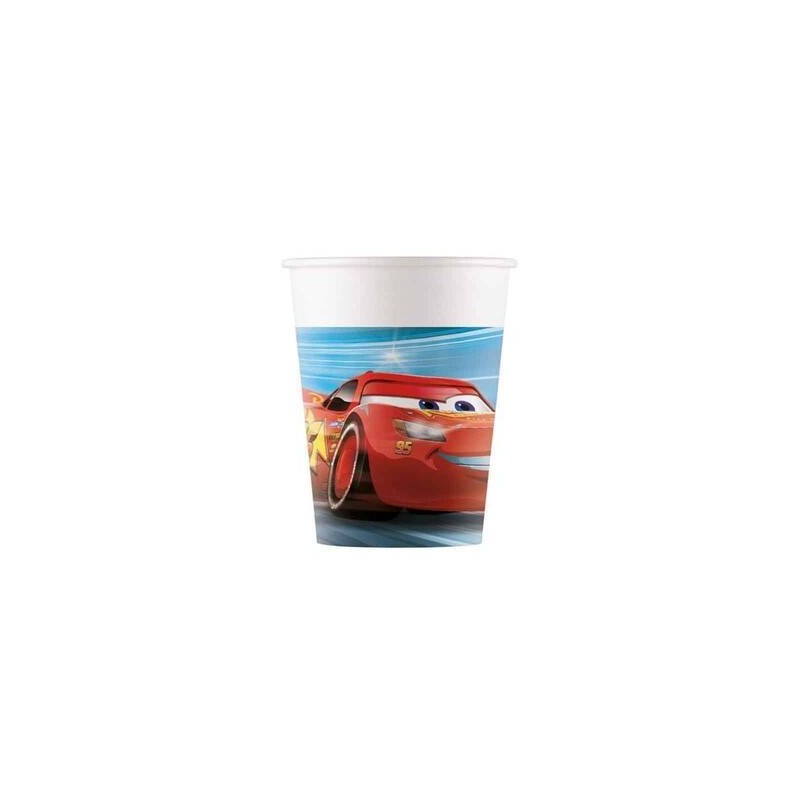 BICCHIERI CARTA 200ml CARS 8pz