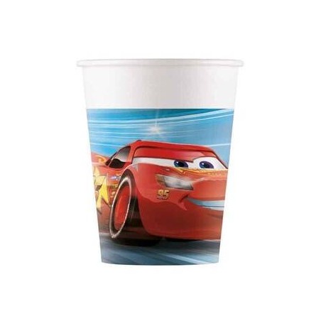 BICCHIERI CARTA 200ml CARS 8pz
