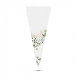 SCATOLA CONO 4,8x14,5cm EUCALIPTO 20pz