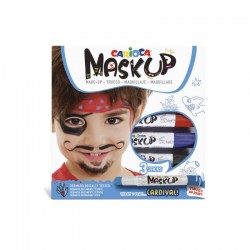 MASK-UP CARIOCA CARNIVAL SET 3pz