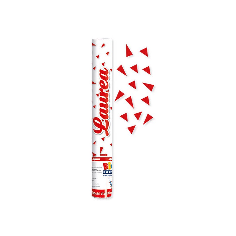 CANNONE SPARA CORIANDOLI LAUREA 40cm