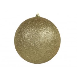 SFERE SPARKLING DARK GOLD Ø25cm 1pz