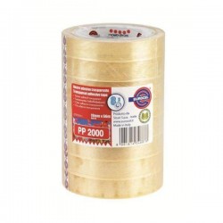 NASTRO ADESIVO mm19x66mt TRASPARENTE 8PZ