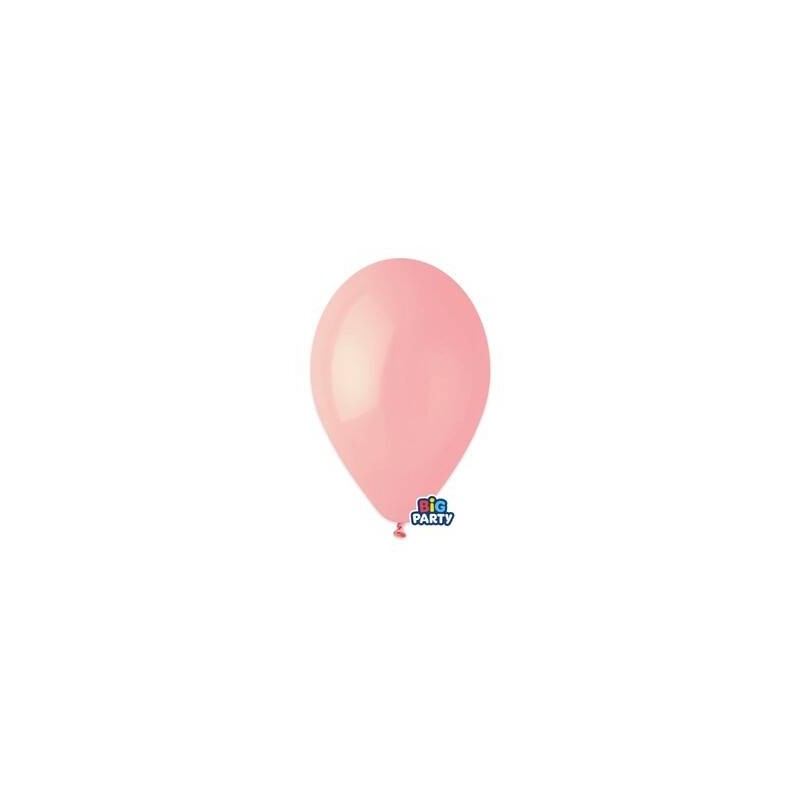 PALLONCINI LATTICE 10 26cm ROSA BABY 16pz