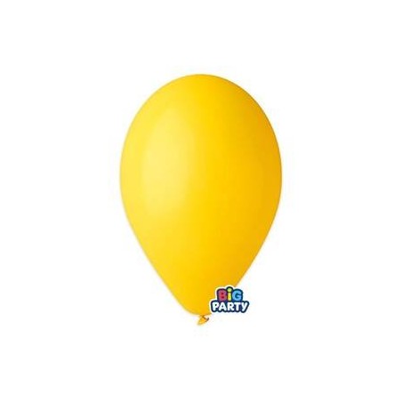 PALLONCINI LATTICE 10 26cm GIALLO 16pz
