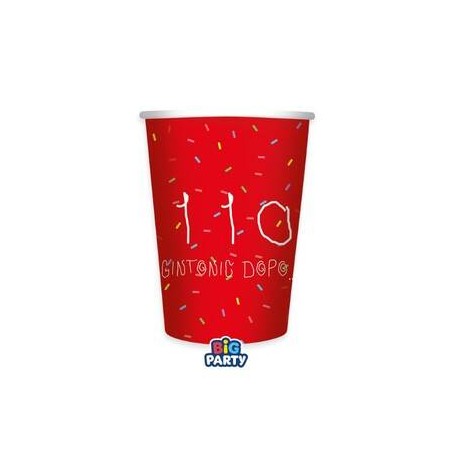 BICCHIERI IN CARTA 250cc LAUREA 6pz