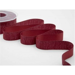 NASTRO RASO BOUTIQUE LAMè mm25x20mt COL.46 AMARANTO