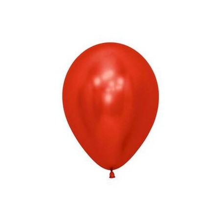 PALLONCINI IN LATTICE 12 30cm ROSSO REFLEX 50pz