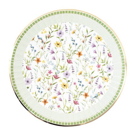 PIATTI PIANI MAXI 33cm LE JARDIN 6pz