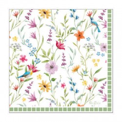 TOVAGLIOLI 33x33cm LE JARDIN 16pz