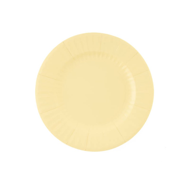 PIATTI ROUND VANIGLIA 27cm 8pz
