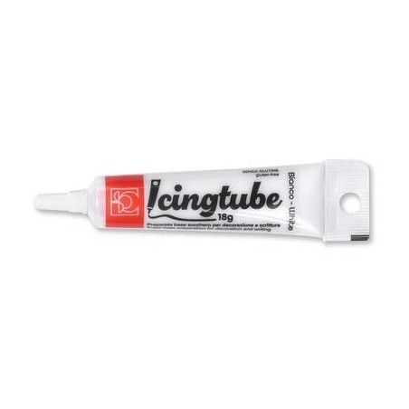 ICING TUBE PER DECORAZIONE E SCRITTE 18gr BIANCO