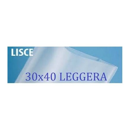 BUSTE SOTTOVUOTO LISCE C8 80MY MIS.30x40cm 100pz