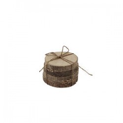 DISCO LEGNO Ø7cm 4pz
