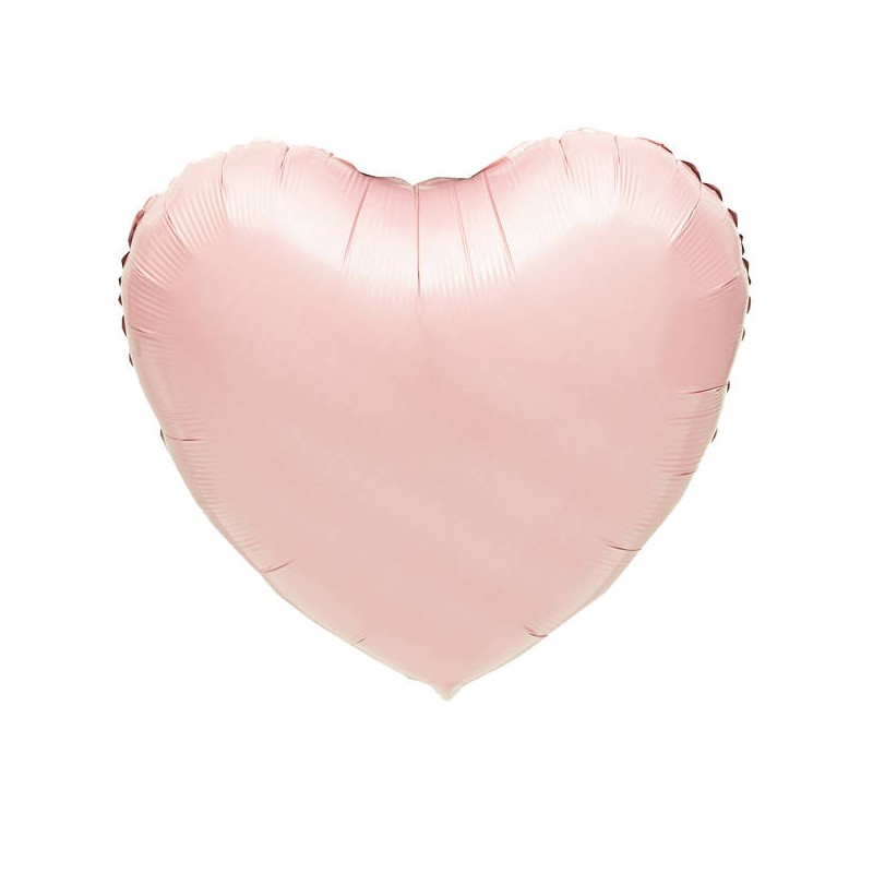 PALLONE MYLAR CUORE ROSA ø45cm