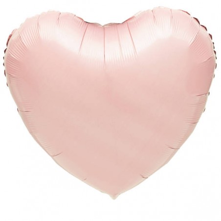 PALLONE MYLAR CUORE ROSA ø45cm