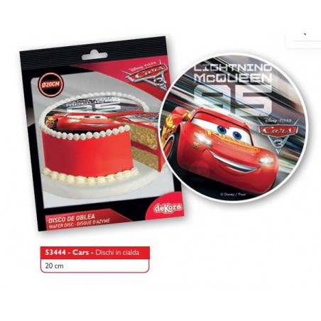 DISCO CIALDA CARS ø20cm ART.53444
