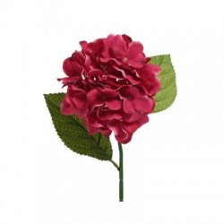 FIORE ORTENSIA ROSA PLASTICA H.66cm 1pz
