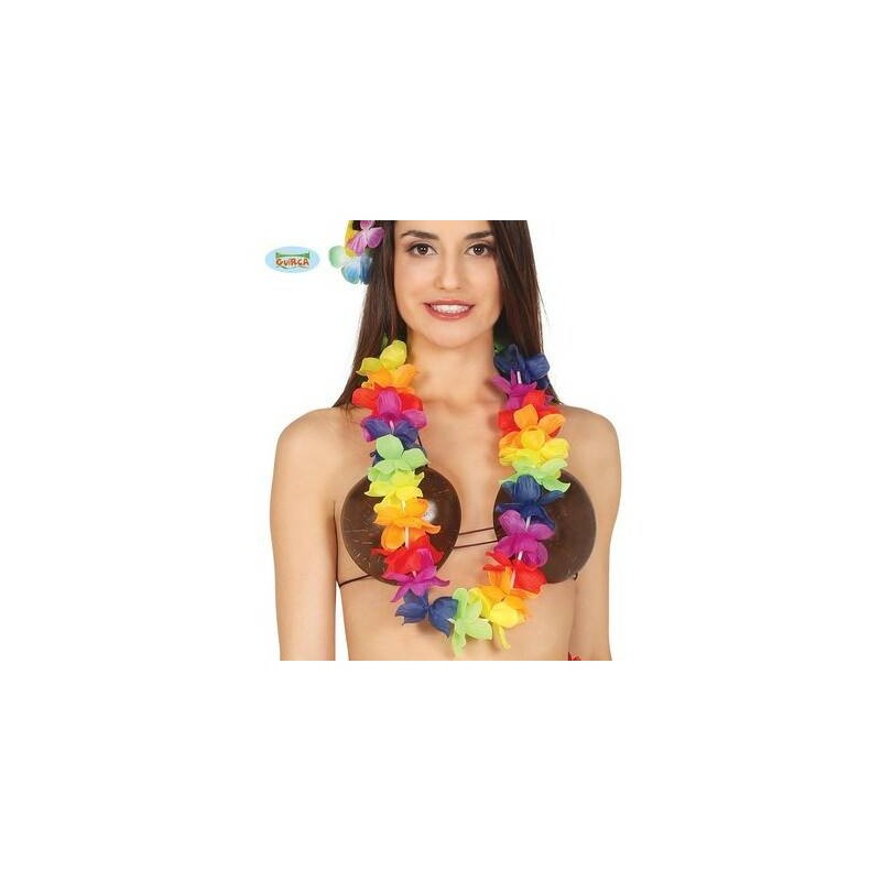 COLLANA HAWAIANA MULTICOLOR