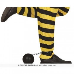 PALLA AL PIEDE CON CATENA CARCERATO