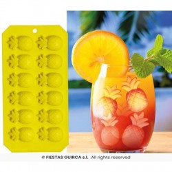 STAMPO IN SILICONE GHIACCIO FORMA ANANAS 11,5x22x5cm