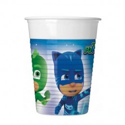 BICCHIERI 200cc SUPER PIGIAMINI PJ MASKS 8pz